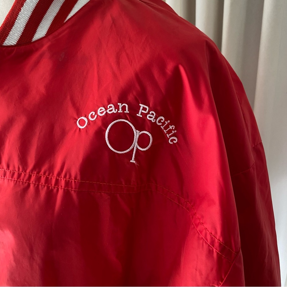 Vintage OP | Red/White | Jacket | XL